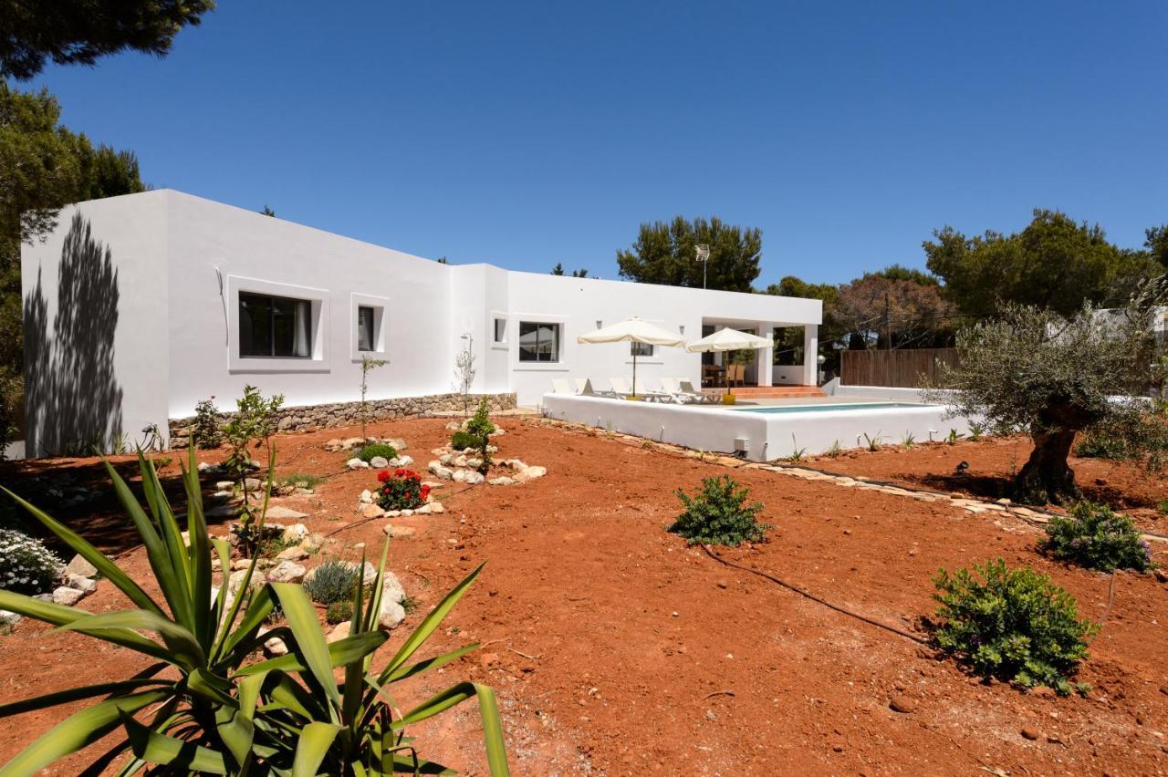 New Villa With Pool 19 Mins From Ibiza Town Cana Clara 圣埃乌拉利亚 外观 照片